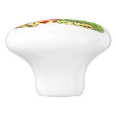 可愛いラブラドールレトリエバードアノブ – セラミック セラミックノブ (側面)