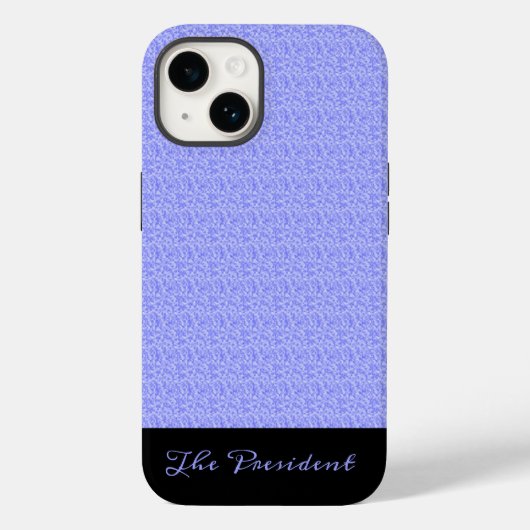 可愛いラベンダーブルーエレガントと Case-Mate iPhoneケース (裏面)