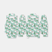 可愛いラマスオンティール（緑がかった色）柄 フェイバーボックス (折り畳みなし)