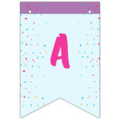 可愛いラマ動物の誕生日パーティメカラフルキシカン バンティングフラッグ (第2の旗)