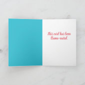 可愛いラマ復活祭バニーラマンテッドイースター カード (内部)