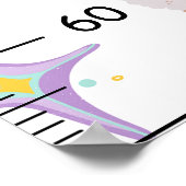 可愛いラマ成長図 ポスター (角)