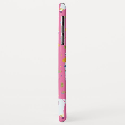 可愛いラマ柄 Case-Mate iPhoneケース (裏面/左)