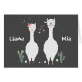 可愛いラマ美愛のバレンタインデー (正面横)