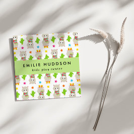 可愛いラマ、キッズセ遊ンター、アクティビティセンター スクエア名刺