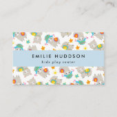 可愛いラマ、キッズセ遊ンター、アクティビティセンター 名刺 (正面)