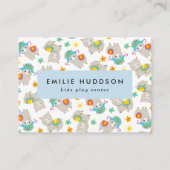 可愛いラマ、キッズセ遊ンター、アクティビティセンター 名刺 (正面)