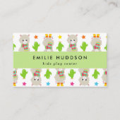 可愛いラマ、キッズセ遊ンター、アクティビティセンター 名刺 (正面)