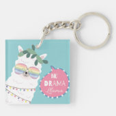 可愛いラマ キーホルダー (裏面)