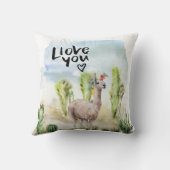 可愛いラマ クッション (裏面)