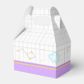 可愛いラマ・ユニコーンレインボーパーティー特典ボックス フェイバーボックス (裏面サイド)