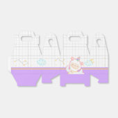 可愛いラマ・ユニコーンレインボーパーティー特典ボックス フェイバーボックス (折り畳みなし)