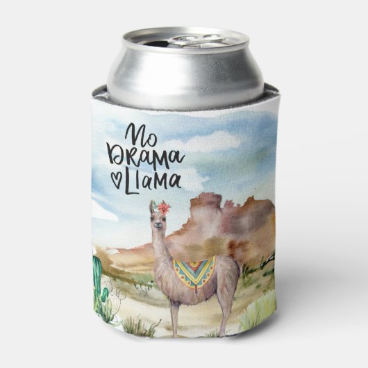 可愛いラマ 缶クーラー (缶正面)