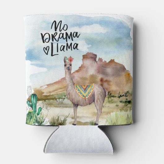 可愛いラマ 缶クーラー (裏面)