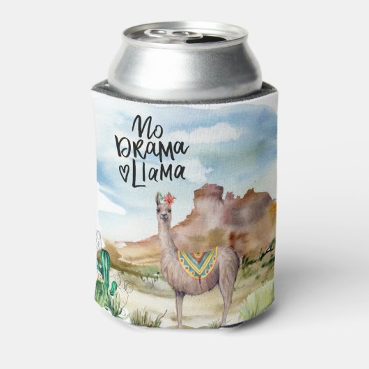 可愛いラマ 缶クーラー (缶裏面)
