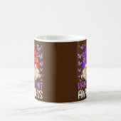 可愛いラムジー狩り格言顔面麻痺 コーヒーマグカップ (中央)