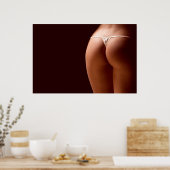 可愛いリアビューポスター ポスター (キッチン)