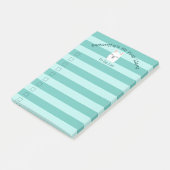 可愛いリストかわいいラマアクアパステルライン ポストイット (アングル)