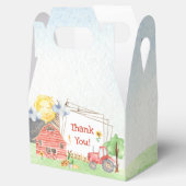 可愛いリトルキッズファーム誕生日パーティーありがとう フェイバーボックス (オープン)