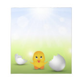 可愛いリトルシック – キッズメモ帳 ノートパッド (正面)