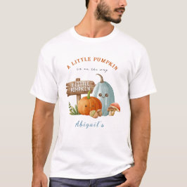 可愛いリトルパンプキンベビーシャワーママTシャツ Tシャツ