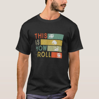 可愛いリトルベアパンダデザインこれが私転がの方法 Tシャツ