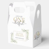 可愛いリトル氏ONEderfulファースト誕生日 エレガント フェイバーボックス (オープン)