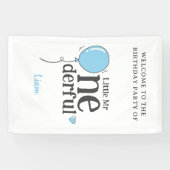 可愛いリトルMr.オネダーフルパーティーへようこそ 横断幕 (横)