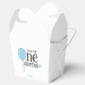 可愛いリトルMr.オネダーフル最初の誕生日ブルー フェイバーボックス (オープン)