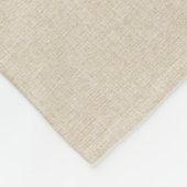 可愛いリネンルックブラックキャットモノグラムブランケット フリースブランケット (角)