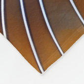 可愛いリンクスのポイントSiameseの顔 フリースブランケット (角)