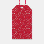 可愛いリースフォトフレームメリークリスマス ギフトタグ (裏面)