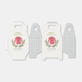 可愛いリービーレッド緑の醜いセーターのクリスマス冬 フェイバーボックス (折り畳みなし)