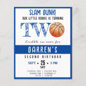 可愛いルーキーバスケットボールバジェットボーイ第2誕生日 (正面)