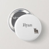 可愛いルーンのボタン 缶バッジ (正面&裏面)