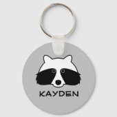 可愛いルーンの森の動物のキーチェ子供へーン キーホルダー (正面)