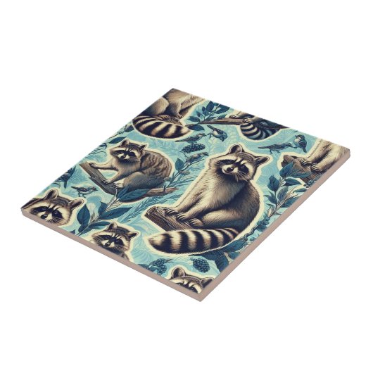 可愛いルーン柄 タイル (側面)