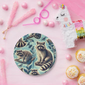 可愛いルーン柄 ペーパープレート (パーティー)