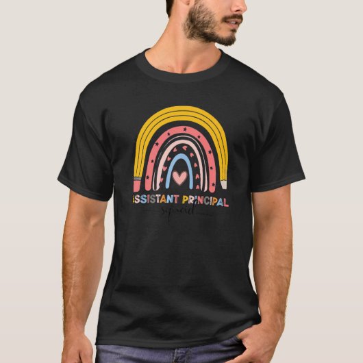 可愛いレインボー助手分初日O Tシャツ (正面)