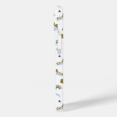 可愛いレインボー恐竜の模様 Case-Mate iPhoneケース (裏面 / 左)