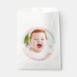 可愛いレインボー感謝してい誕生日来for Photo フェイバーバッグ