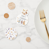 可愛いレッツノイズを作るアフリカの動物の誕生日 コンフェッティ (グループ)