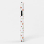 可愛いレディバグの花柄 モノグラム Case-Mate iPhoneケース (裏面/右)