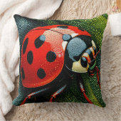 可愛いレディバグ クッション (ブランケット)