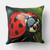 可愛いレディバグ クッション (裏面)