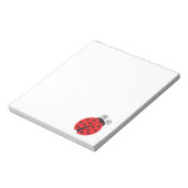 可愛いレディバグ ノートパッド (回転)