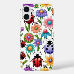 可愛いレディバグ iPhone 16 PLUSケース