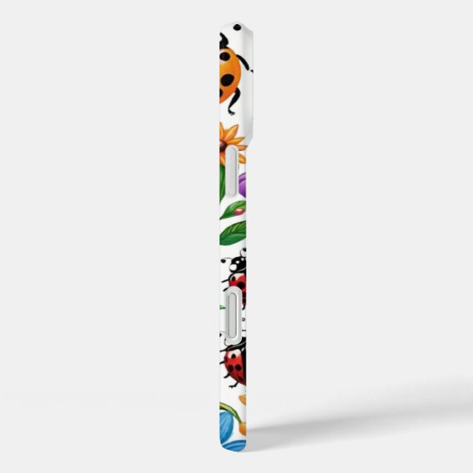 可愛いレディバグ Case-Mate iPhoneケース (裏面 / 右)