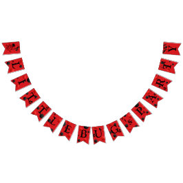 可愛いレディーバグ – 誕生日 – 赤ちゃんシャワー – テーマパーティー バンティングフラッグ