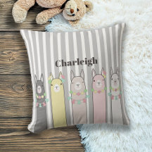 可愛いレトロカラフルラマスキッズ